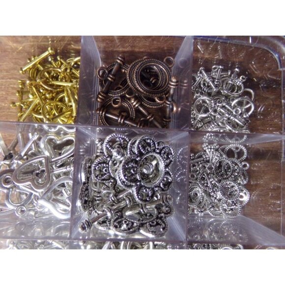 325+ Toggle Clasp Sets in Container Jewelry Making - Picture 4 of 4